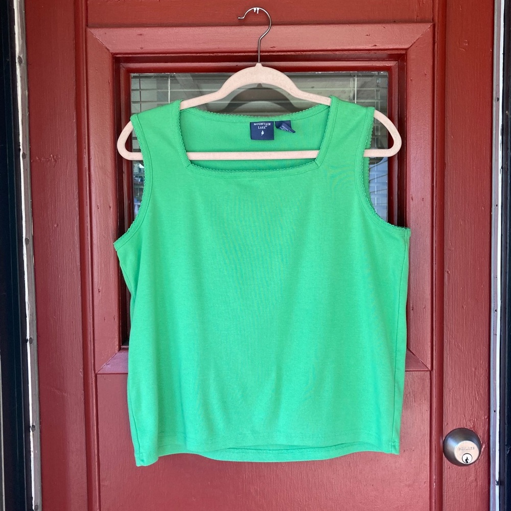 Vintage green tank - Picture 3 of 6